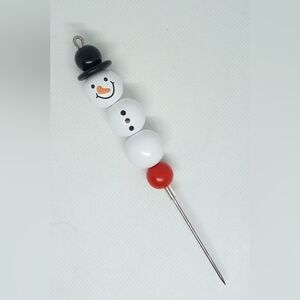 Snowmen Scribe Crafts And Baking Tool NEW Handmade Stocking Stuffers